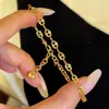 Pulseira Nariz de Porco Chamativa Moda Versátil Personalidade High-End Estilo Ins Ultra-Fina Minimalista Pulseira Nariz de Porco Joia