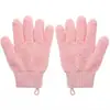 Luvas esfoliantes para banho, toalha de banho esfoliante dupla face de cinco dedos, esfoliante, esfrega-costas, camada de limpeza, design de cinco dedos.
