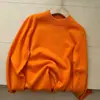 Suéter de punto liso de terciopelo Andy engrosado para otoño e invierno, cuello semi-alto, unisex para niños, manga larga, camiseta interior, top cálido