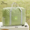 Bolsa de equipaje de viaje, bolsa de avión, portátil para viajes de negocios, se puede acoplar a una maleta, bolsa de almacenamiento para ropa gruesa, organizador de bolso impermeable