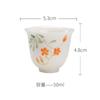 Taza de Té de Porcelana Blanca Fina Hecha a Mano Pura Mi Yan Taza de Té para Oler el Aroma del Hogar Taza de Té Moderna Simple Té Kung Fu