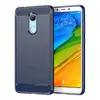 Adequado para Capa de Celular Redmi 5/5A Redmi 5Plus Padrão Fibra de Carbono Escovada Anti-Queda Capa Protetora de Celular TPU Silicone