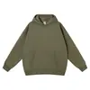 Sudadera con capucha de forro polar 350 g para hombre, nueva para Otoño e Invierno 2025, marca de tendencia, talla grande, no suelta pelusa, engrosada
