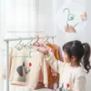 Perchero para ropa de niños tendedero retráctil para secar ropa de bebé recién nacido perchero pequeño para bebé perchero para ropa de bebé y niño fácil de usar