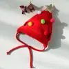 Promoção quente chapéu de Natal para cães e gatos, toalha de baba, babador Teddy outono e inverno, roupas com babador, artigos para fantasia