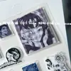 Mangá de Terror Japonês Estilo Tomie de Junji Ito, Adesivos Minimalistas Pretos de Desenho Animado para Decoração DIY de Unhas