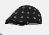Boina Octogonal Retro Británica Marrón para Mujer Transpirable de Cuero PU para Primavera y Otoño Sombrero de Pintor Tejido Marrón para Invierno