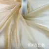 Venta al por mayor Flor de Hielo Hilo Catiónico Arrugado Textura de Tela Brillante Hanfu Estilo Antiguo Ropa de Rendimiento Falda Tela de Organza