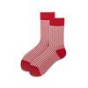 Colección de calcetines rojos de Año Nuevo Calcetines de boda iguales para hombres y mujeres Calcetines de algodón para mujer con patrón tridimensional regalo de calcetines de año de nacimiento