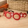 Nuevas gafas de decoración navideña, decoraciones navideñas, decoración de fiesta de comercio exterior, decoración divertida, suministros navideños, ojos navideños