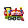 Ferramentas de transporte balão de filme de alumínio caminhão de bombeiros veículo de engenharia avião decoração de festa de aniversário para menino balão de carro atacado