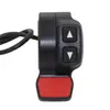 Accesorios para Scooter 109-S2L Manija de Giro Izquierda y Derecha Acelerador de Pulgar Rojo Negro Palanca Aceleradora Transfronterizo