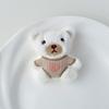 Nuevo broche de peluche de dibujos animados, joyería de animales, accesorios de bricolaje, linda muñeca, accesorios para muñecas, accesorios para bolsas de ropa