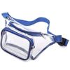 Riñonera Transparente de PVC Cruzada para Deportes al Aire Libre Bolsa Transparente Bolsa de Viaje Miscelánea Especial Bolsa de Almacenamiento Visual