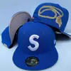 2026 Nueva Gorra de Béisbol de Equipo de Liga de Comercio Exterior Transfronterizo Más Vendida con Patrón Aa, Visera Plana, Gorra de Visera Plana de Talla Moderna