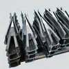Puntos de cambio simétricos de apertura única para mina de carbón: alta resistencia a la tracción, resistencia al impacto, resistencia al desgaste y resistencia a la compresión; desvíos de vía de mina
