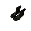 Primer Encuentro Temporada Estilo Coreano Botas Adelgazantes Mujer Punta Redonda Elásticas Botines Cortos Nuevo Estilo Otoño/Invierno Suela Plana Botas Adelgazantes para Ponerse