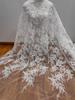 Vendas Diretas da Fábrica alta qualidade bordado de flores lantejoulas miçangas renda tecido de malha vestido de noiva vestido de noite acessórios de vestuário