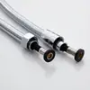 Tubo de ducha de acero inoxidable manguera de ducha alargada manguera de ducha cifrado a prueba de explosiones cabezal de ducha tubería de agua galvanizado cifrado extraíble