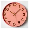 Reloj de Pared para el Hogar de 30CM Reloj Reloj de Pared Montado en Pared Reloj Creativo Reloj de Cuarzo Silencioso Reloj de Pared para Sala de Estar