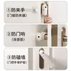 Traje de protección para manija de puerta de silicona silencioso anti-pellizco para mano habitación puerta baño manija de puerta engrosado anti-colisión traje de pared