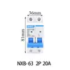 Interruptor Automático Chint Nxb-64 Control de Interfaz Micro Interruptor de Aire Tipo C Pequeño Fabricante Venta Directa Interruptor Interruptor de Aire