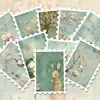36 Adesivos de Carimbo de Coelho Frescos e Curativos em Estilo Floresta Pastoral para Diários DIY, Malas, Adesivos Decorativos de PVC Atacado