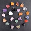 Popular Cristal Transfronterizo Piedra Bruta Colgante de Amatista Natural Colgante Asimétrico Accesorios de Joyería DIY Accesorios Colgante