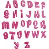 Na-like ameixa vermelho inglês letra bordado remendo roupas remendo DIY criativo aplique adesivo engomar