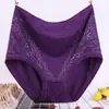 Ropa interior de algodón puro transfronteriza de cintura media-alta para tallas grandes para personas de mediana edad y mayores, roja para el año zodiacal, calzones cómodos y transpirables para madres, venta al por mayor
