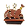 27 Acción de Gracias Calabaza con Goteo de Aceite Cosecha Coche Ardilla Pavo Zorro Colgantes Accesorios para Joyería DIY Adornos Colgantes