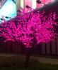 Lámpara de árbol de flor de cerezo creativa, fuente de origen, lámpara de árbol de flor de durazno LED, lámpara decorativa de árbol de flores artificiales LED para exteriores