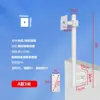 Poste de Vigilancia de Perímetro Exterior Extendido 1.12m 1.8m Soporte de Pared en Forma de L para Cámara Montado Lateralmente