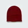 Gorro Unissex Liso de Lã Merino 100% Sem Costura com Borda Enrolada Estilo Slouchy Para Outono/Inverno Feminino Chapéu de Lã que Afina o Rosto