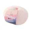 Bolas de hilo de mohair de colores, hilo de fantasía de mohair iridiscente para tejer a mano suéteres, bufandas y sombreros, venta al por mayor transfronteriza