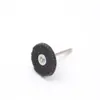 Cabeza de pulido de fibra de nailon tipo T vástago de 3 mm rueda de nailon hoja de pulido de rebabas de pulido para esmerilado eléctrico de chapa de acero inoxidable