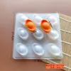 Molde para pastel de arroz al vapor lingote de oro pato carpa chocolate rejilla de hielo gelatina de piel de cerdo plástico PP de grado alimenticio herramienta de molienda dura
