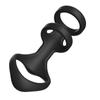 Anillo de Restricción de Silicona C725, Anillo para Huevos, Juego de Doble Anillo para Hombres, Anillo Transpirable Antideslizante de Bloqueo de Esperma al por Mayor