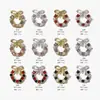 Nuevo Adorno de Corona Navideña para Uñas de Aleación Exquisitos y Versátiles Moño Incrustado con Diamantes Decoración de Diamantes para Uñas Perla Venta al por Mayor