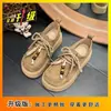 Sapatos Birkenstock Populares Versáteis que Aumentam a Altura, de Cobertura Total, para Mulheres Baixas, Sapatos Canguru Retrô da Moda com Sola Grossa, Novo Modelo 2025