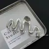 Diseño Personalizado Pinza de Mariposa Líquida Clip de Tiburón Grande de Metal Viento Frío para la Parte Trasera de la Cabeza Nuevo Pasador Accesorios para el Cabello