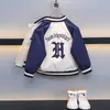 Chaqueta de Béisbol para Niño 2025 Nuevo Otoño Primavera Elegante a la Moda Top Chaqueta Abrigo Marca Cool para Niños