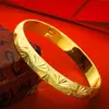 Pulseira de Ouro de Areia Vietnamita para Mulheres, Cor Duradoura, Pulseira Imitação de Gipsofila em Liga de Cobre, Acessórios Populares Transfronteiriços, Novos Produtos