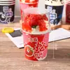 Copo para Cavar Rede Social Morango Ao Sorvete Bolo Embalagem Copo Descartável Melaleuca Mousse Sobremesa Ponto Ocidental Copo de Papel