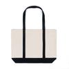 Nueva bolsa de lona con costura, logotipo personalizado, bolsa de compras portátil de algodón reciclado, bolsa de lona para capacitación publicitaria personalizada