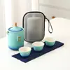Ciudad Prohibida Cerámica Cultural y Creativa Juego de Té de Viaje Taza Empresa Logo de Vacaciones Corporativas Regalo para Clientes y Personas Mayores Regalo Souvenir