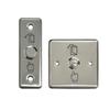 Interruptor de Control de Acceso de Acero Inoxidable con Interruptor de Luz para Salir y Botón Cajas 86 de Abrepuertas Sib