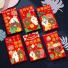 Sobres Rojos al por Mayor para el Festival de Primavera Año Nuevo 2027 Año del Cordero Doraemon Tarjetas Creativas Personalizadas para Nochevieja y Celebraciones de Luna Llena de Bebé