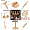 Peine de Madera Creativo Personalizado con Cinco Garras para Masaje y Drenaje de Meridianos Herramienta de Terapia para Ojos, Cuero Cabelludo y Cabeza Artefacto para Rascar la Cabeza