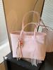 Bolso Grande de Marca Extranjera de Gama Alta para Mujer 2026 Nuevo Versátil Casual Bolso de Hombro Bolso Tote para Estudiante Universitario